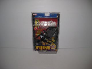 Spider - Man Classics Black Costume 6 " Figure 2000 Marvel Legends Toy Biz W Comic