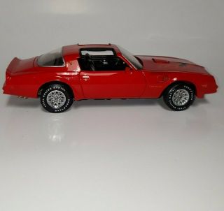 Franklin 1977 Pontiac Trans Am Red L E 353 Of 500 Produced