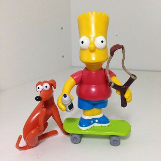 2001 The Simpsons Wos Interactive Figure - Bart - Series 1 - Complete