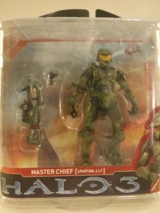 Mcfarlane Halo 3 Master Chief With Spartan Laser