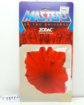 Motu,  Zodac Card Back,  Masters Of The Universe,  Cardback,  He - Man,  8 - Back