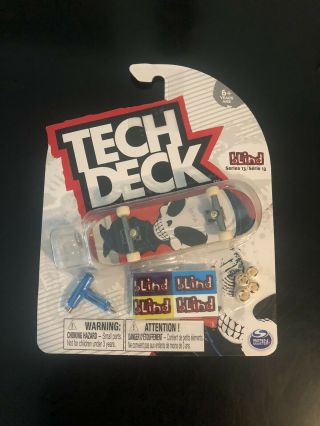 Tech Deck Series 13 Blind Ultra Rare Fingerboard Skateboard