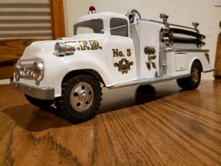 Vintage Tonka 46 Suburban Pumper Fire Truck With Hoses & Ladder 1957