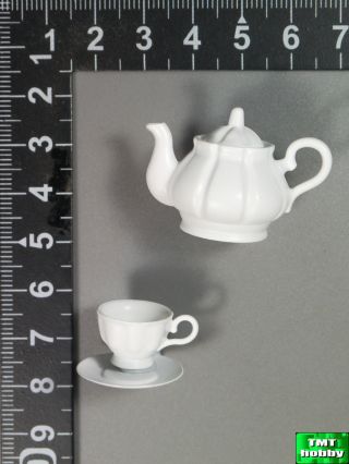 1:6 Scale Did Wwii German General Drud D80123 - Coffee Pot W/ Cup & Saucer