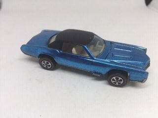 Hot Wheels Redline Custom Eldorado Light Blue US 1968 EXC 2