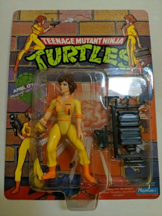 Playmates Tmnt Teenage Mutant Ninja Turtles 1990 April O 