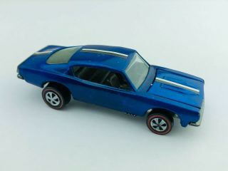 Hot Wheels Redline Custom Barracuda Us Blue Dark Int Ex/nm Car