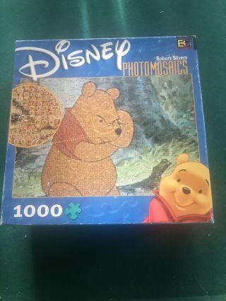Disney Photomosaics 1000 Pc Pooh Puzzle