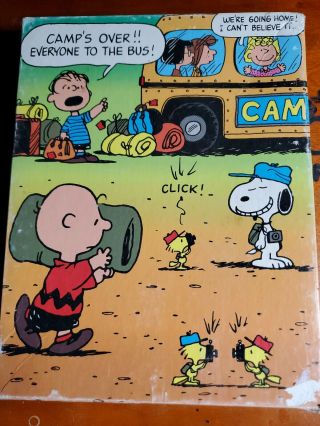 Vintage Charlie Brown And Snoopy Peanuts 63 Piece Jigsaw Puzzle Linus And Lucy