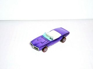 Redline Hot Wheels Chrome - Like Ice Purple Custom Firebird Nm