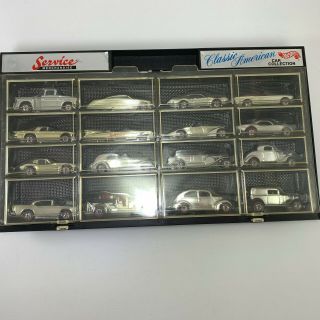 1995 Chrome Classic American Cars Box - Hot Wheels Service Merchandise