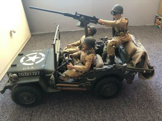 1/6 Wwii Us Willys Jeep & Paratroopers Ultimate Soldier 21st Century (dragon).