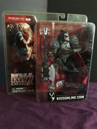 Mcfarlane Toys Kiss Creatures: The Demon (gene Simmons) - Bloody Mouth Variant