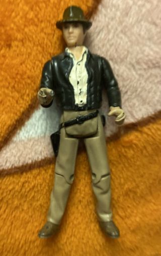 Vintage Indiana Jones Action Figure 1982 Kenner Raiders Of The Lost Ark Lfl Toy