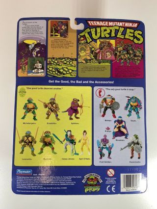 Teenage Mutant Ninja Turtles 25TH Anniversary Rocksteady MOC TMNT 2