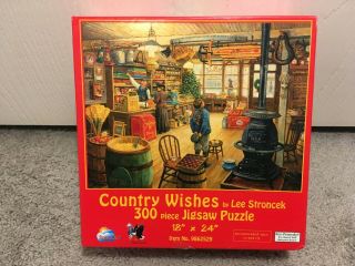 Suns Out 300 Piece Jigsaw Puzzle Country Wishes Lee Stroncek General Store Usa