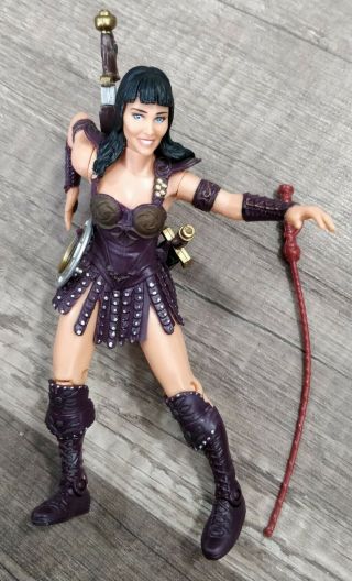 Vintage Xena The Warrior Princess Toy With Weapons