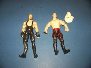 Wwe Jakkes Figures - The Undertaker 2005 Figures & Kane 2003 Figure