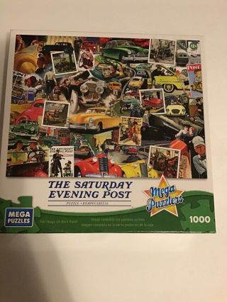 1000 Piece Mega Puzzles The Saturday Evening Post Jigsaw Puzzle