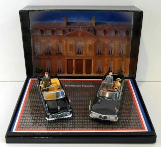 Norev 1/43 Scale Pc01 - Rf Presidential Cars - Simca Chambord Citroen - France