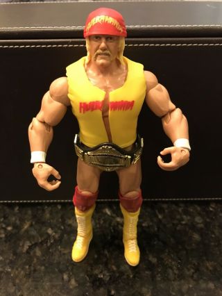 Wwe Wwf Hulk Hogan Figure Mattel 2011 Defining Moments Complete Belt,  Rip Shirt