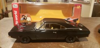 1969 DODGE CHARGER Dukes of Hazzard HAPPY BIRTHDAY GENERAL LEE 1/18 AutoWorld 2