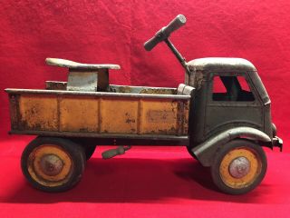1930’s Pressed Steel Keystone Ride Em Dump Truck