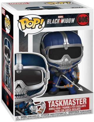 Funko - Pop Marvel: Black Widow ² Taskmaster W/ Bow Brand