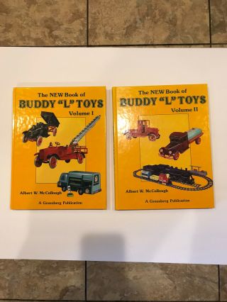 The Book Of Buddy " L " Toys Volume 1 And 2 - 1991 Albert W.  Mccollough