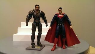 Dc Movie Masters Man Of Steel Superman & Jor - El Figures