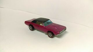 Hot Wheels Redline Custom T - Bird.  Creamy Pink.  White Interior.  Hk.