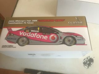 1:18 Classic Carlectables Jamie Whincup 888 Fg Ford Falcon 2009 Championship