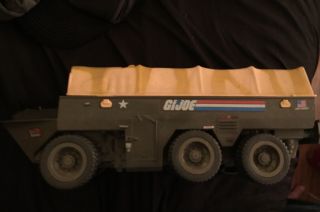 1983 Vintage Gi Joe 7th Transport Truck Carrier,  Hasbro