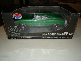1/18 Ertl Authentics American Muscle 1969 Charger R/t Supercars Boxed