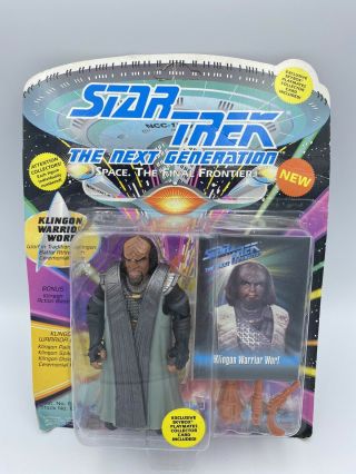 Playmates Klingon Warrior Worf Star Trek:tng Action Figure