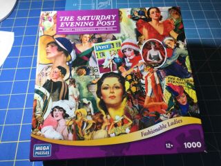 Jigsaw Puzzle 1000 Piece - The Saturday Evening Post - Fashionable Ladies