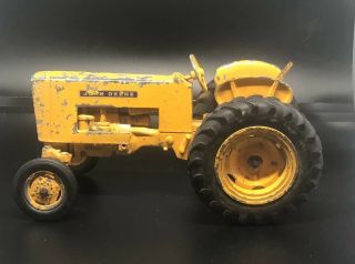 John Deere Industrial 440 Yellow Toy Tractor Die Cast 1959 Ertl 1/16 Scale