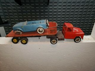 Tru Scale Toy Truck And Trailer,  1/16 Ertl Scout
