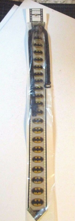 Vintage 1989 Batman Movie Film Stock Necktie Mip Ultra Rare Nos