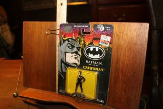 Vintage Batman Returns Diecast On Card 1992 Ertl Catwoman