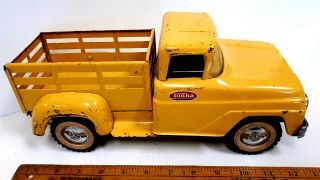 1962 - 64 Tonka Rack Pickup Truck - Fenderside Model - Great