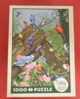 Cobble Hill " Birds Of The Forest " 1000 Piece Puzzle