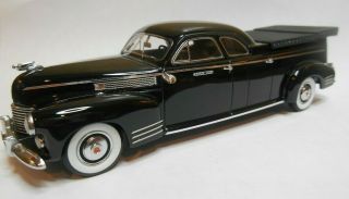 Cadillac Miller Meteor Flower Car Black 1941 Glm 1:43 Scale - No Box