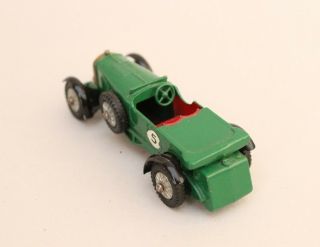 Matchbox Lesney Yesteryear Y 5 Bentley - Rare Issue 8 Green Steering Wheel