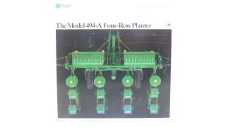 Precision Classics 1/16 Scale John Deere Model 494 - A Four - Row Planter 5838 Lnib