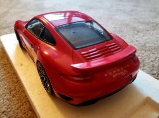 1:18 scale Minichamps 2016 Porsche 911 (991 II) MKII Turbo S Guards Red 3