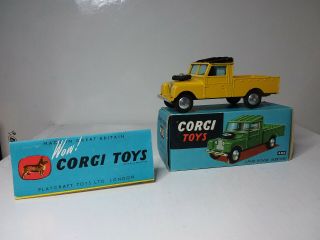 Corgi Toys 406 Ancien Land Rover 109 W.  B.  Neuf Boite Rare Dans Cet Etat