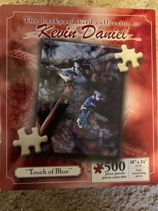 Kevin Daniel 500 Touch Of Blue Puzzle