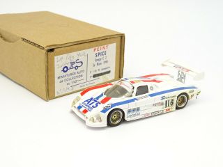 Jps Kit Monté 1/43 - Spice Se89c Le Mans 1990 N°116