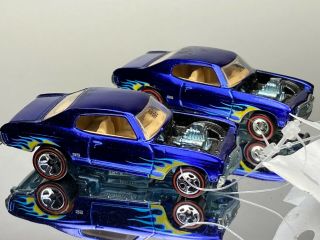 Fep Two (2) Cars 2009 Hot Wheels Chase 